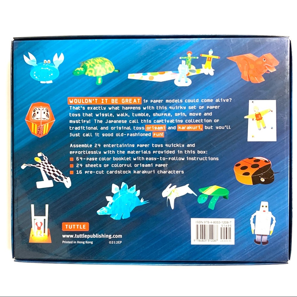 Tuttle Origami Kit - Picture 2 of 3